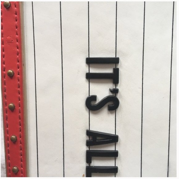 Kate Spade It's All An Act Dress The Part Marquee Clutch Bag Purse *PLZ READ* - Picture 10 of 16